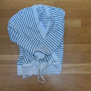 NWT! Southern Tide Kennedy Wrap Striped Sweater